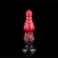 Red Black Dog Inflatable Dildo
