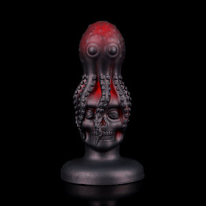 Octopus Skull Crimson Butter Plug
