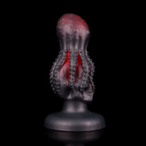 Octopus Skull Crimson Butter Plug