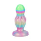 Octopus Skull Gradient Pink Green Anal Plug