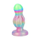 Octopus Skull Gradient Pink Green Anal Plug