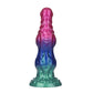Platinum-grade inflatable silicone dildo, XXXL extra-large size, with a powerful suction cup base