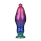 Platinum-grade inflatable silicone dildo, XXXL extra-large size, with a powerful suction cup base