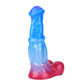 White Colt Blue Red  Fantasy Dildo-Knot Dildo