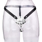 Shell Chastity Cage With Strap-On
