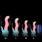 Dinosaur White Pink Blue Fantasy Dildo