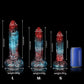 Dragon Kiss Gradient Red Blue Fantasy Dildo