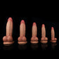 Realistic Thick Silicone Dildo with Suction Cup | Body Safe Soft Dildo | S–XXXL Sizes