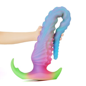 Sailing Octopus Hand Blue Pink Purple Tentacle Dildo