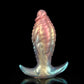 Realistic Textured Silicone Anal Plug with Wide Flared Base – Ribbed Fantasy Butt Plug for Beginners & Experienced Users (S/M/L Sizes)