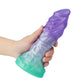 Capricorn Purple White Green Fantasy Dildo