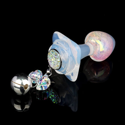 Small Heart Crystal Butt Plug with Optional Accessories