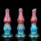 Dog Red Blue Green Electric Vibrating Dildo