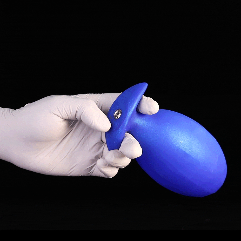 Crystal Edge Inflatable Anal Plug – Adjustable Expansion Toy