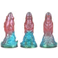 Leo Red Yellow Green Electric Vibrating Dildo