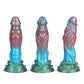 Alien Red Blue Green Electric Vibrating Dildo