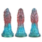 Capricorn Red Blue Green Electric Vibrating Dildo