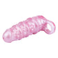 FRRK-313 Silicone Penis Extender Sleeve 151mm – Realistic Male Enhancement Sheath with Textured Grip