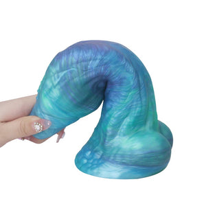 Pisces Gradient Green Blue Dildo-Knot Dildo