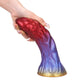 Sagittarius Gradient Red Purple Gold Dildo