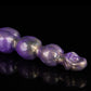 Galaxy Swirl Silicone Anal Beads – Flexible Long Beaded Plug with Suction Cup Base