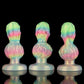 Talon Skull Gradient Pink Green Butter Plug