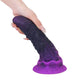 Virgo Black Purple Dildo