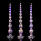 Anal Beads in Shimmering Purple (4 Sizes)