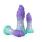 Capricorn Purple White Green Fantasy Dildo