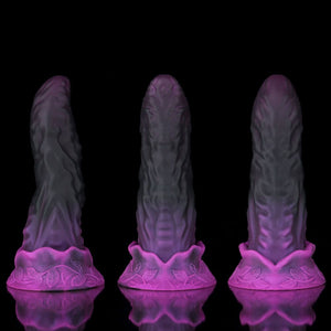 Virgo Black Purple Dildo