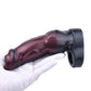 FRRK-303 Knotted Penis Sleeve 187mm – Silicone Male Extension Sheath with Textured Knot Design