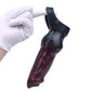 FRRK-303 Knotted Penis Sleeve 187mm – Silicone Male Extension Sheath with Textured Knot Design