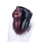 FRRK-303 Knotted Penis Sleeve 187mm – Silicone Male Extension Sheath with Textured Knot Design
