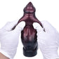 FRRK-303 Knotted Penis Sleeve 187mm – Silicone Male Extension Sheath with Textured Knot Design