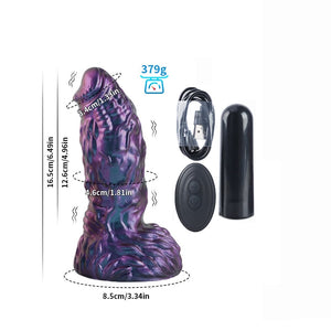 Pangolin Blue Purple Electric Dildo