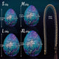 Dragon Egg Anal Plug | Fantasy Iridescent Dragon Scale Butt Plug with Pull Chain
