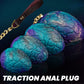 Dragon Egg Anal Plug | Fantasy Iridescent Dragon Scale Butt Plug with Pull Chain