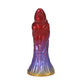 Sagittarius Gradient Red Purple Gold Dildo