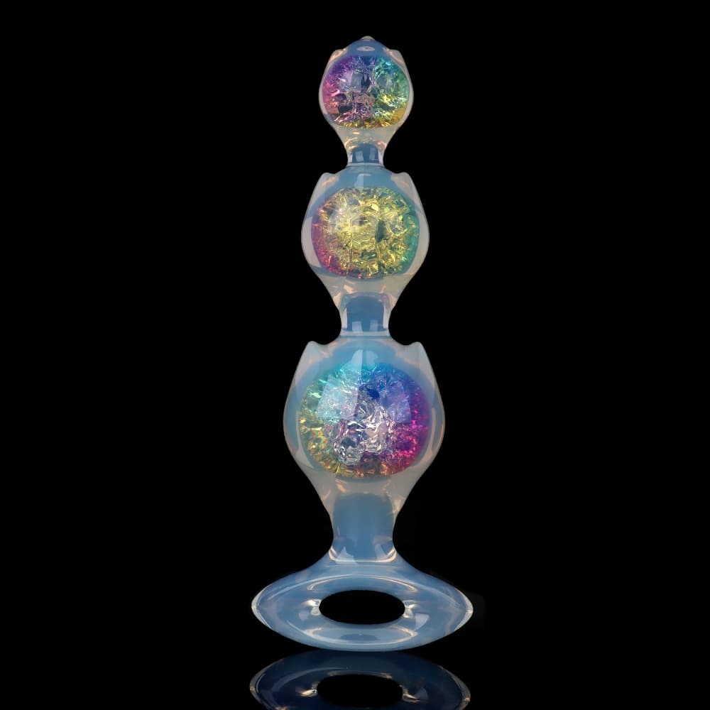 Flower Triple Crystal Butter Plug