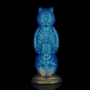 Monster Cat Blue Fantasy Dildo - Animal Dildo