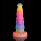 Sphinx Blue Yellow Purple Fantasy Dildo-Knot Dildo-Glow In The Dark Dildo