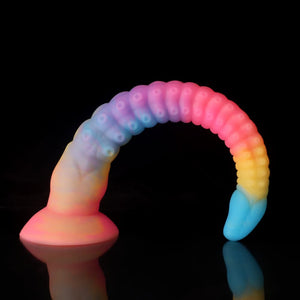 Octopus Blue Yellow Purple Tentacle Dildo