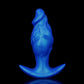 Spiral Ridge Inflatable Anal Plug