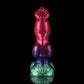 Gun Dog Farbverlauf Lila Grün Fantasy Dildo - Geknoteter Dildo