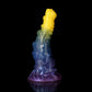 Cancer Gradient Yellow Purple Fantasy Dildo