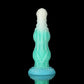 Dog Blue Green Knot Dildo