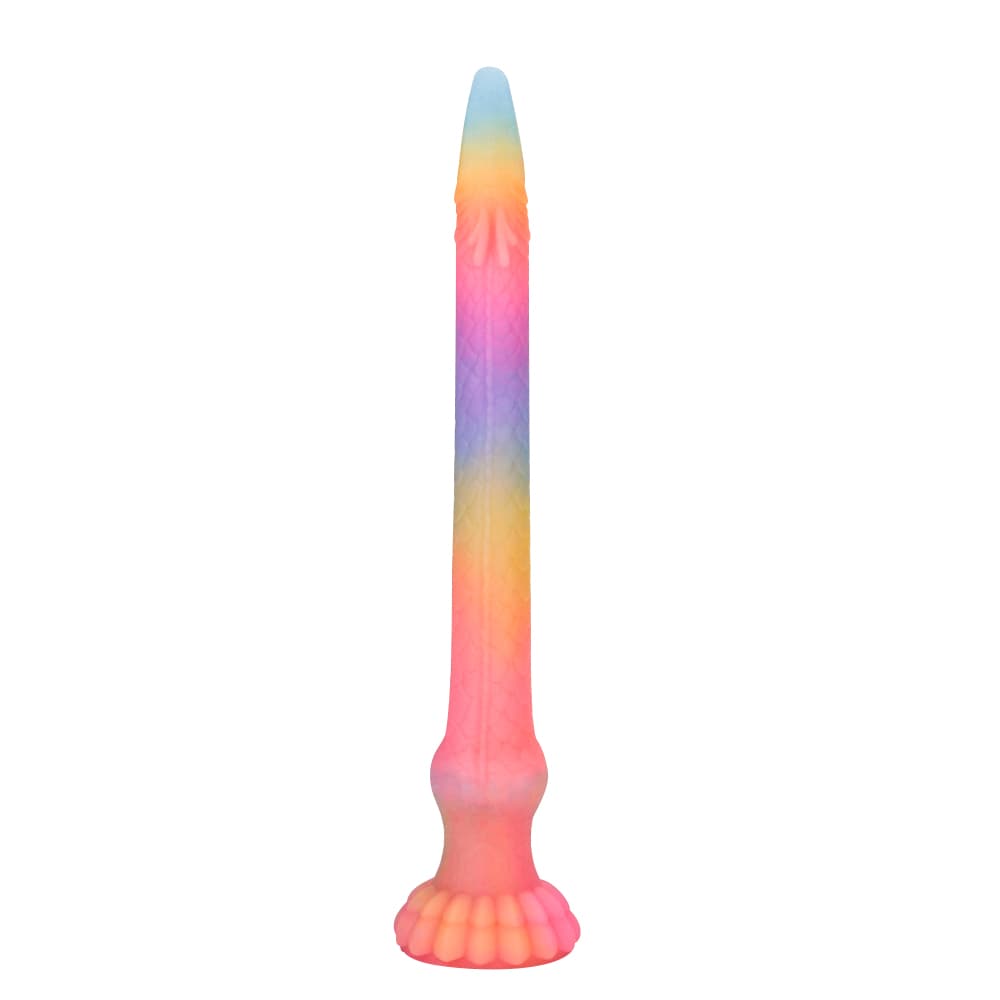 Eel Blue Yellow Purple Tentacle Dildo