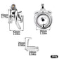 Flat Chastity Cage Chastity Belt