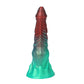 Ghostly Crimson Red Green Fantasy Dildo