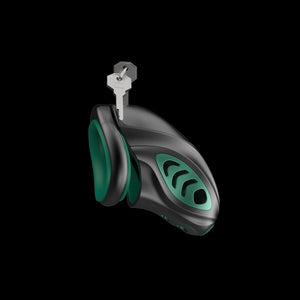 Green Black Chastity Cage